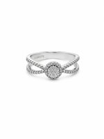 Ring Comete Woman in White Gold ANB1394